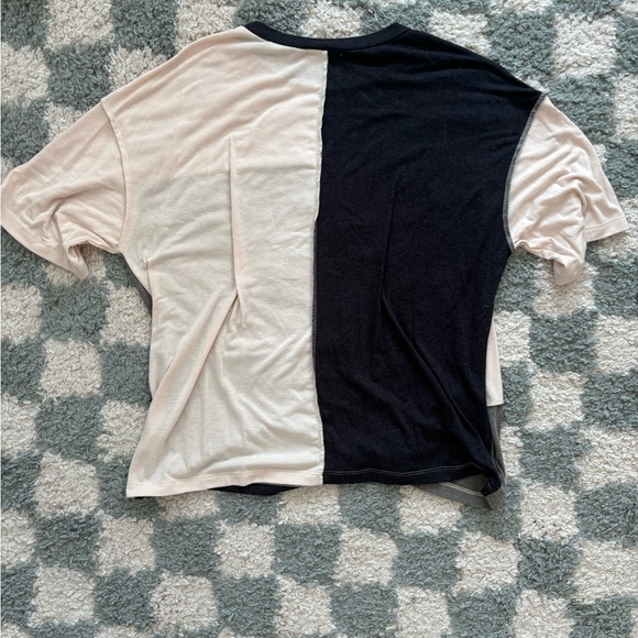 Color Block/ Patch Work Tee - Picture 4 of 4